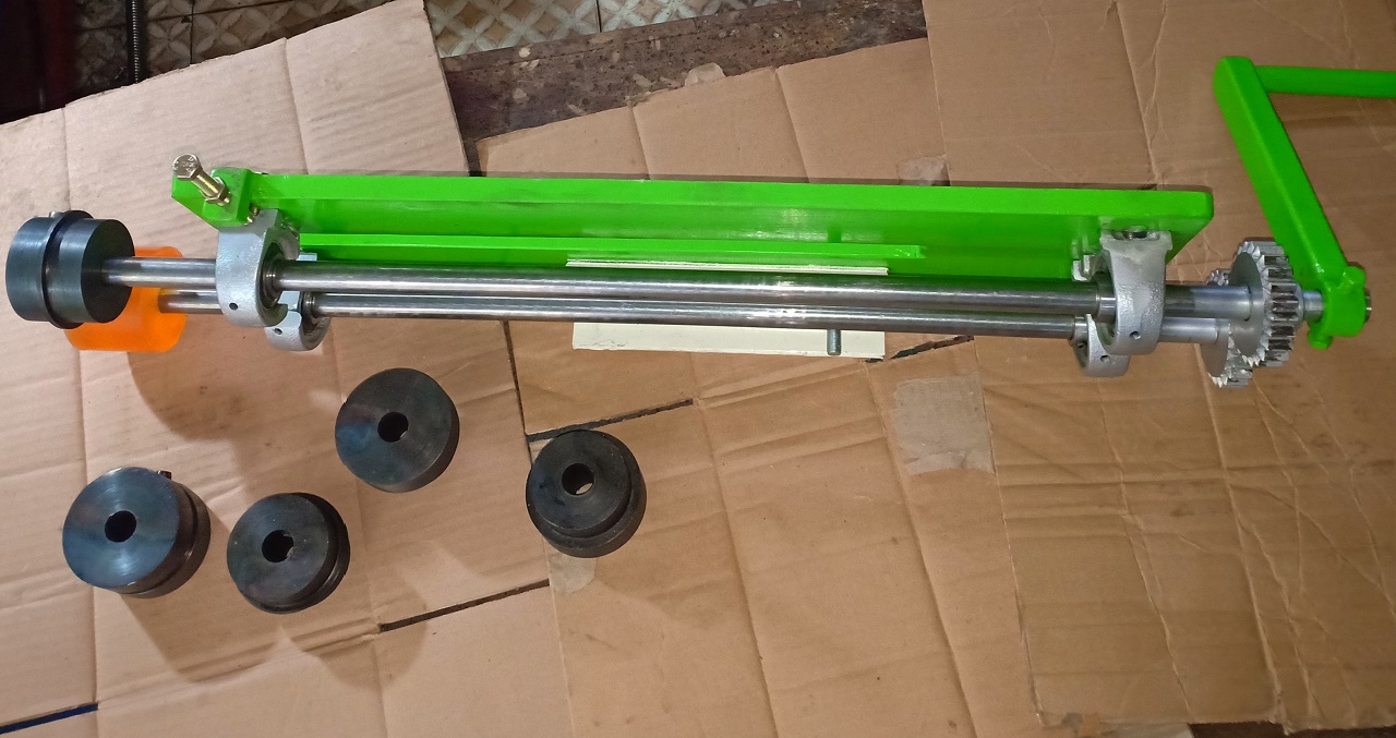 Bead Roller Manual untuk Membuat Profil Plat Aluminium atau Plat Besi