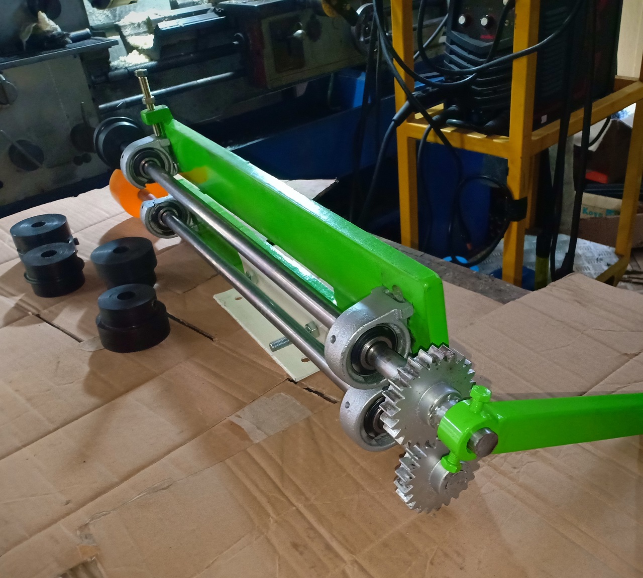 Bead Roller Manual untuk Membuat Profil Plat Aluminium atau Plat Besi