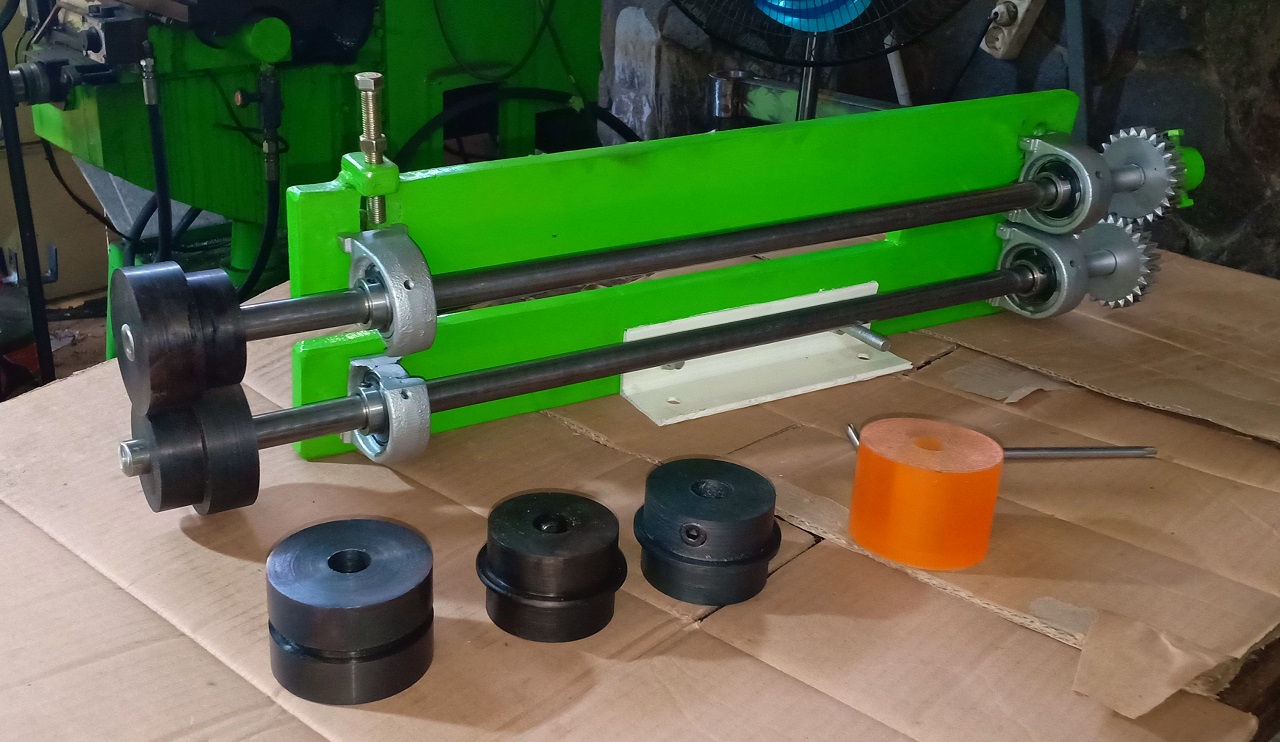 Bead Roller Manual untuk Membuat Profil Plat Aluminium atau Plat Besi