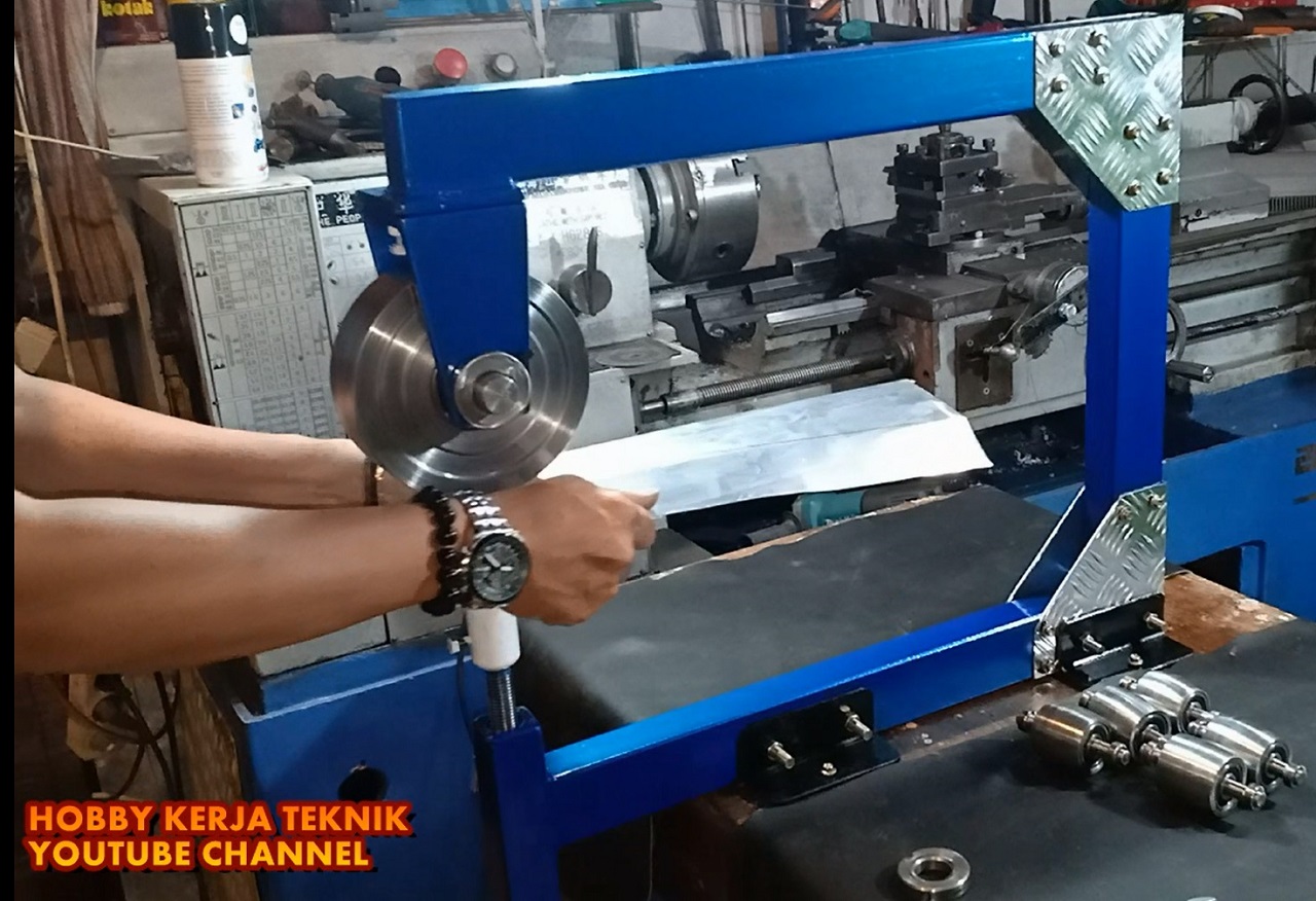 English Wheel Alat Embos Roll Plat