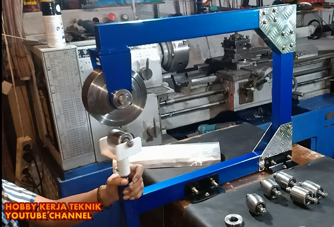 English Wheel Alat Embos Roll Plat