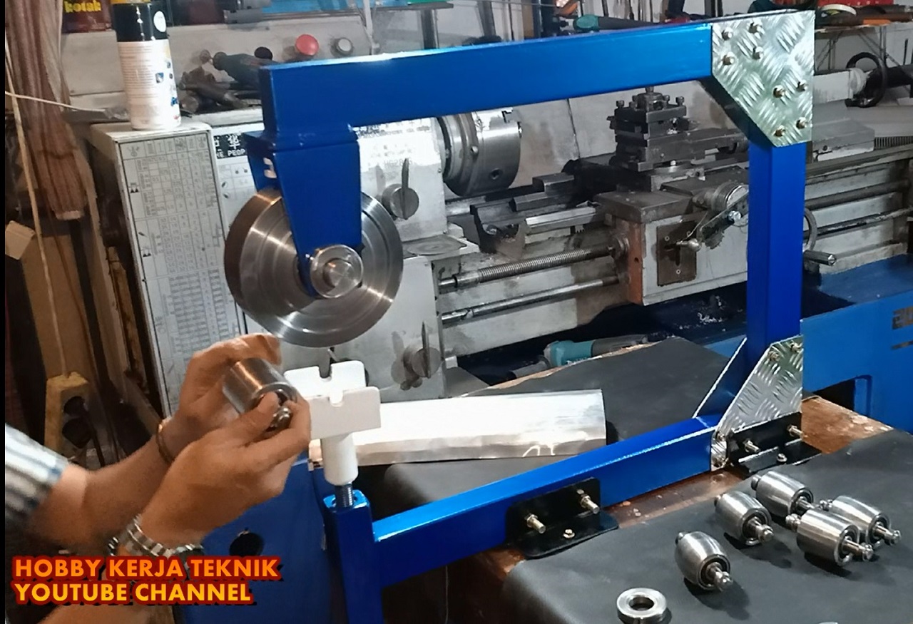 English Wheel Alat Embos Roll Plat