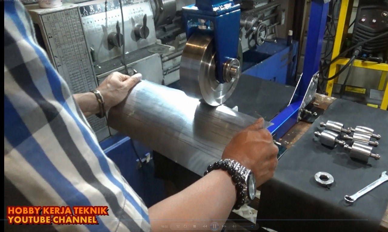 English Wheel Alat Embos Roll Plat