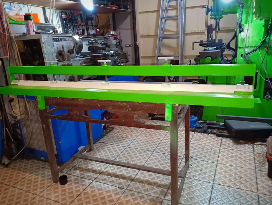 Alat Bending Plat Lebar 2.5m - 250cm Tekuk Plat Pembuatan Pertamini