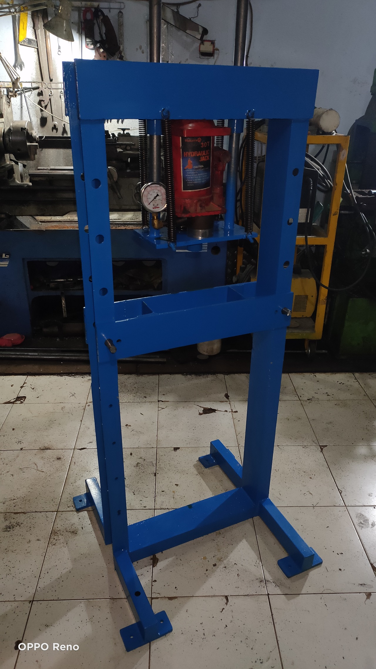 Press Hydrolic 20 Ton Universal Tekik Bending Plat Besi