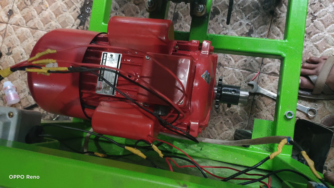 Mesin Roll Pipa Oromatis 2HP untuk Membuat Pipa Lengkung atau Lingkaran