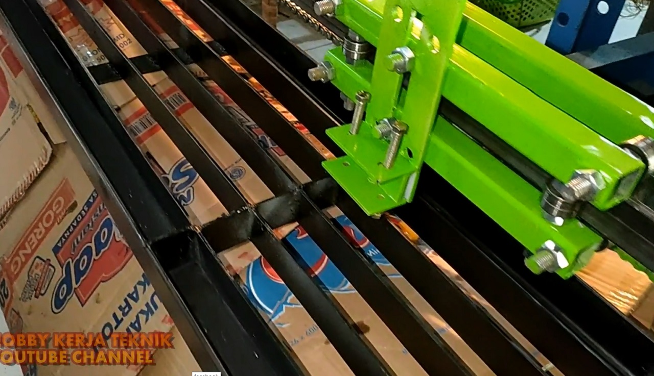 Track Eretan untuk Plasma Cutting Bergerak Lurus