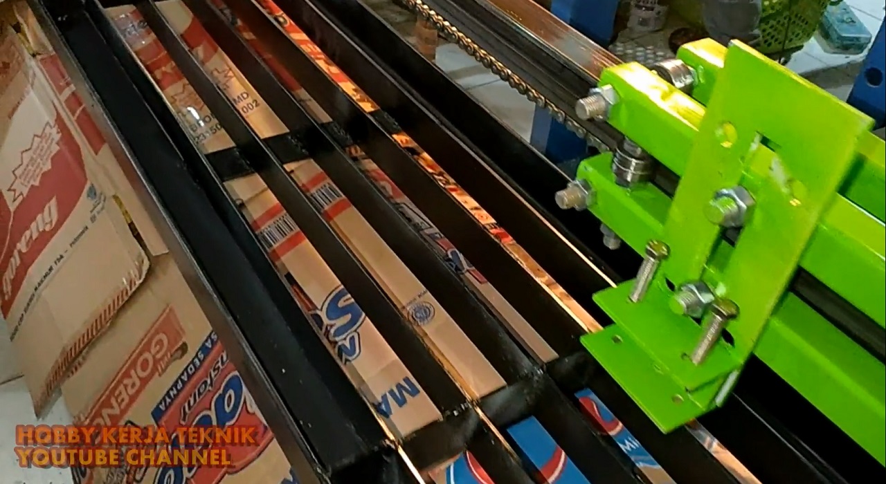 Track Eretan untuk Plasma Cutting Bergerak Lurus