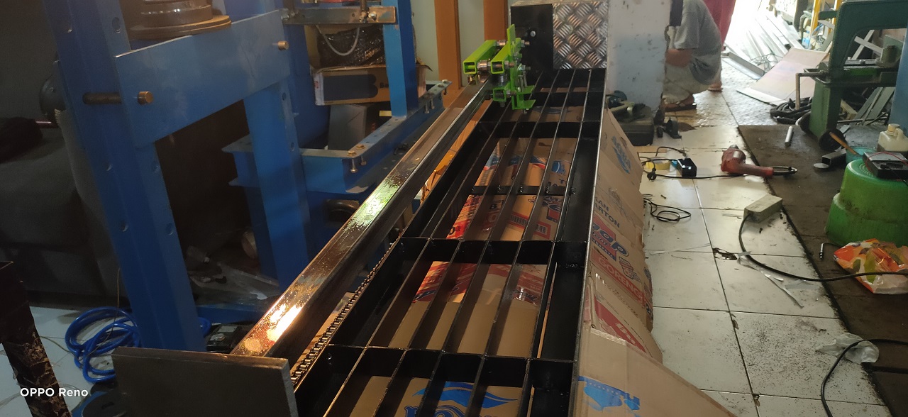 Track Eretan untuk Plasma Cutting Bergerak Lurus