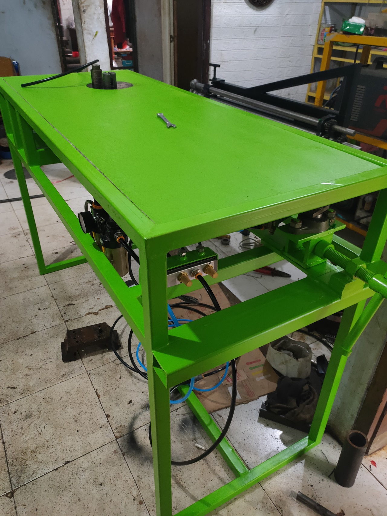 Rebar Bender Mesin Tekuk Besi Beton Pneumatic