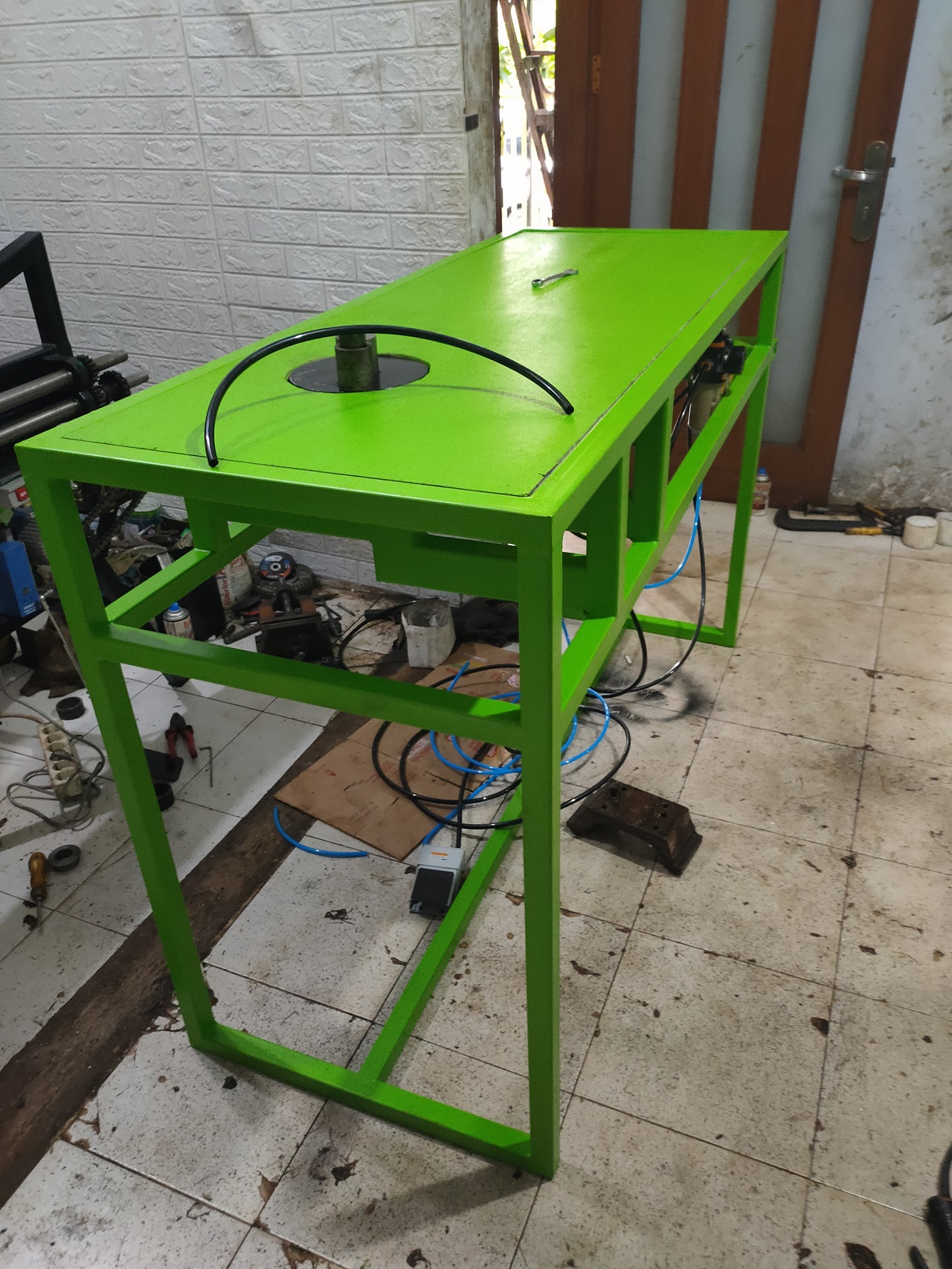 Rebar Bender Mesin Tekuk Besi Beton Pneumatic