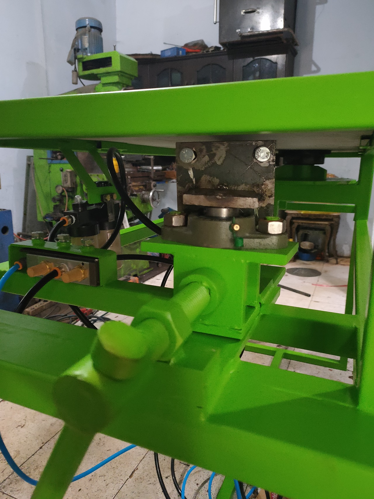 Rebar Bender Mesin Tekuk Besi Beton Pneumatic