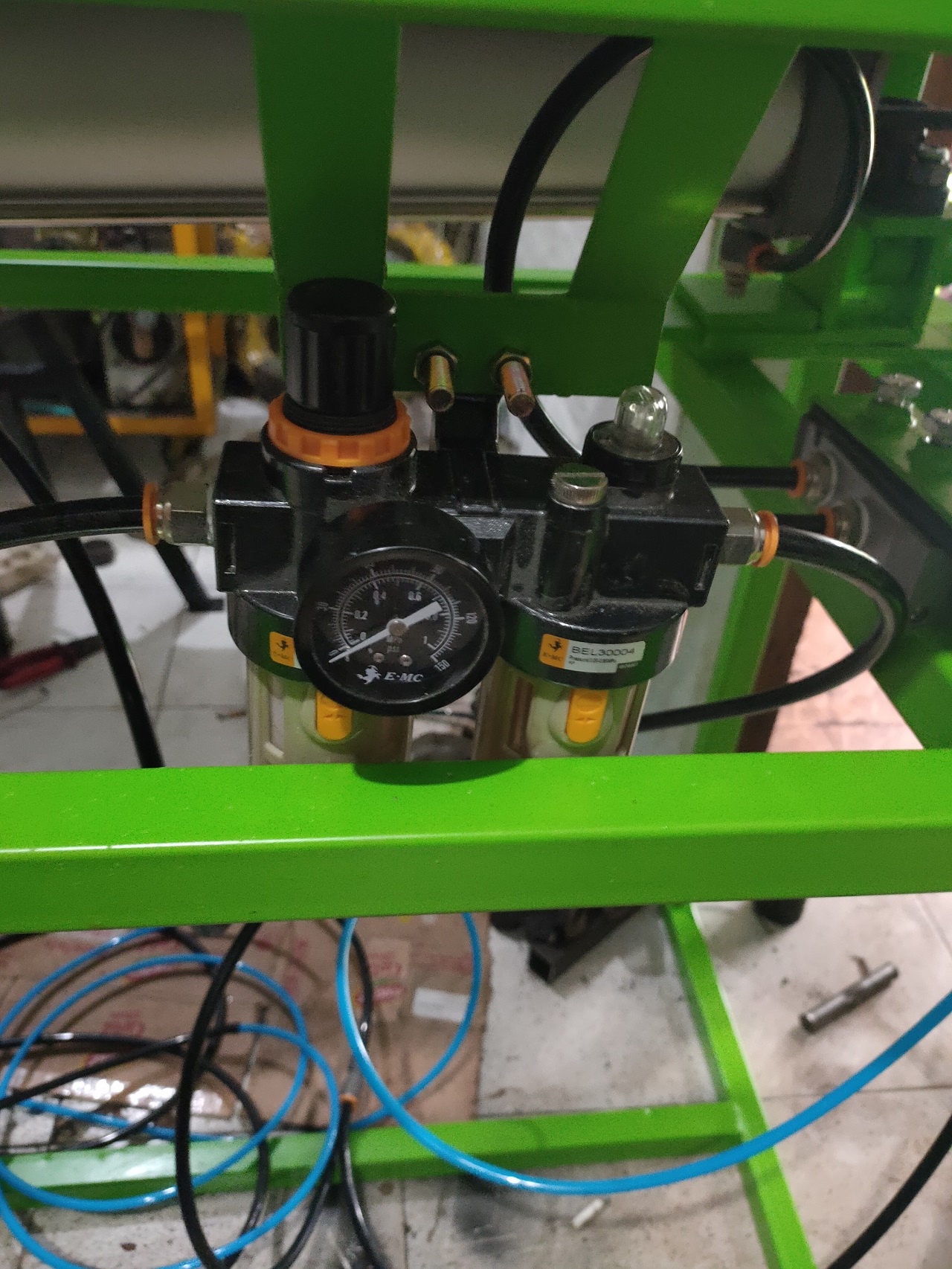 Rebar Bender Mesin Tekuk Besi Beton Pneumatic